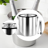 Maxbell Ice Bucket Storage Practical Chilling Beer Bucket for Kitchen Barbecue Party 2 L