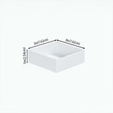 Maxbell 6Pcs Acrylic Boxes for Display Containers for Toys Figures Craft Shows Dolls