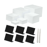 Maxbell 6Pcs Acrylic Boxes for Display Containers for Toys Figures Craft Shows Dolls