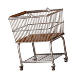 Maxbell Laundry Basket with Wheels Storage Laundry Cart for Living Room Home Bedroom