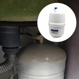 Maxbell 3.2 Gallon Pressurized Water Tank Purification for Kitchen Commercial Office with ball valve