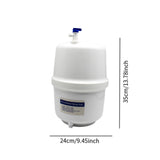 Maxbell 3.2 Gallon Pressurized Water Tank Purification for Kitchen Commercial Office with ball valve