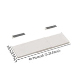 Maxbell Opening Sill Plant Shelf Countertop Extension for Bathroom 20cmx40cm  to 75cm
