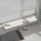 Maxbell Opening Sill Plant Shelf Countertop Extension for Bathroom 20cmx40cm  to 75cm