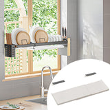 Maxbell Opening Sill Plant Shelf Countertop Extension for Bathroom 25cmx40cm to 75cm