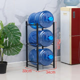 Maxbell 5 Gallon Water Bottle Holder Iron Organizer for Household Office Home