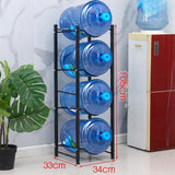 Maxbell 5 Gallon Water Bottle Holder Iron Organizer for Household Office Home