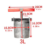 Maxbell Vegetable Stuffing Squeezer Versatile Kitchen Utensil Dumpling Filling Press 3L