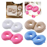 Maxbell Bathtub Cushion Lightweight Portable Hip Support for Indoor Bathroom Bathtub White