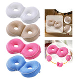 Maxbell Bathtub Cushion Lightweight Portable Hip Support for Indoor Bathroom Bathtub White