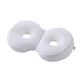 Maxbell Bathtub Cushion Lightweight Portable Hip Support for Indoor Bathroom Bathtub White