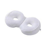 Maxbell Bathtub Cushion Lightweight Portable Hip Support for Indoor Bathroom Bathtub White