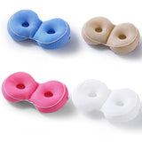 Maxbell Bathtub Cushion Lightweight Portable Hip Support for Indoor Bathroom Bathtub White