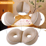 Maxbell Bathtub Cushion Lightweight Portable Hip Support for Indoor Bathroom Bathtub Khaki