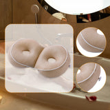Maxbell Bathtub Cushion Lightweight Portable Hip Support for Indoor Bathroom Bathtub Khaki