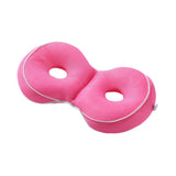 Maxbell Bathtub Cushion Lightweight Portable Hip Support for Indoor Bathroom Bathtub Rose Red