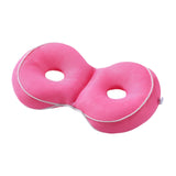 Maxbell Bathtub Cushion Lightweight Portable Hip Support for Indoor Bathroom Bathtub Rose Red