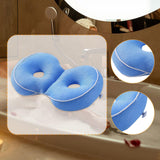 Maxbell Bathtub Cushion Lightweight Portable Hip Support for Indoor Bathroom Bathtub Blue