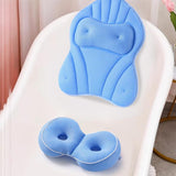 Maxbell Bathtub Cushion Lightweight Portable Hip Support for Indoor Bathroom Bathtub Blue