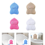 Maxbell Bathtub Pillow Headrest Pool Machine Washable Breathable Bathing Bath Pillow Blue