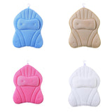 Maxbell Bathtub Pillow Headrest Pool Machine Washable Breathable Bathing Bath Pillow Blue