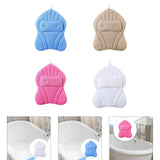 Maxbell Bathtub Pillow Headrest Pool Machine Washable Breathable Bathing Bath Pillow Blue