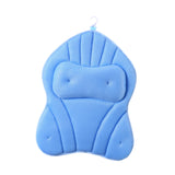 Maxbell Bathtub Pillow Headrest Pool Machine Washable Breathable Bathing Bath Pillow Blue
