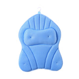 Maxbell Bathtub Pillow Headrest Pool Machine Washable Breathable Bathing Bath Pillow Blue