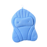 Maxbell Bathtub Pillow Headrest Pool Machine Washable Breathable Bathing Bath Pillow Blue