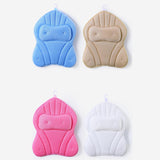 Maxbell Bathtub Pillow Headrest Pool Machine Washable Breathable Bathing Bath Pillow Blue