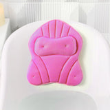 Maxbell Bathtub Pillow Headrest Pool Machine Washable Breathable Bathing Bath Pillow Pink