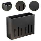 Maxbell Wall Mounted Umbrella Holder Folding Umbrella Stand for Indoor Hallway Porch Black