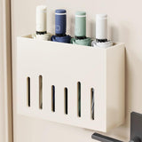 Maxbell Wall Mounted Umbrella Holder Folding Umbrella Stand for Indoor Hallway Porch White