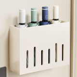 Maxbell Wall Mounted Umbrella Holder Folding Umbrella Stand for Indoor Hallway Porch White