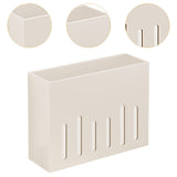 Maxbell Wall Mounted Umbrella Holder Folding Umbrella Stand for Indoor Hallway Porch White