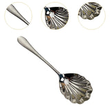 Maxbell Buffet Banquet Serving Spoon Shell Shape Soup Spoon for Hotel Family Dinners