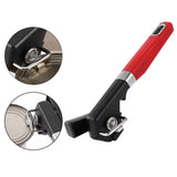Maxbell Manual Can Opener Labor Saving Corkscrew Tool for Kitchen Restaurant Camping Red
