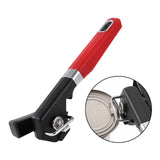 Maxbell Manual Can Opener Labor Saving Corkscrew Tool for Kitchen Restaurant Camping Red