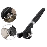 Maxbell Manual Can Opener Labor Saving Corkscrew Tool for Kitchen Restaurant Camping Black
