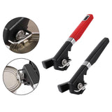 Maxbell Manual Can Opener Labor Saving Corkscrew Tool for Kitchen Restaurant Camping Black
