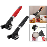 Maxbell Manual Can Opener Labor Saving Corkscrew Tool for Kitchen Restaurant Camping Black