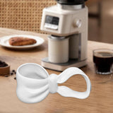 Maxbell Ceramic Coffee Mug Hold Hot or Cold Drinks Ceramic Mug for Home Adults Girls White