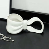 Maxbell Ceramic Coffee Mug Hold Hot or Cold Drinks Ceramic Mug for Home Adults Girls White
