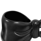 Maxbell Ceramic Coffee Mug Hold Hot or Cold Drinks Ceramic Mug for Home Adults Girls Black
