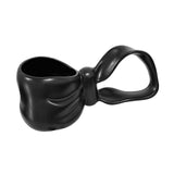 Maxbell Ceramic Coffee Mug Hold Hot or Cold Drinks Ceramic Mug for Home Adults Girls Black