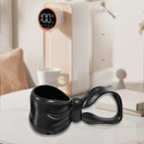 Maxbell Ceramic Coffee Mug Hold Hot or Cold Drinks Ceramic Mug for Home Adults Girls Black