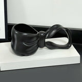 Maxbell Ceramic Coffee Mug Hold Hot or Cold Drinks Ceramic Mug for Home Adults Girls Black