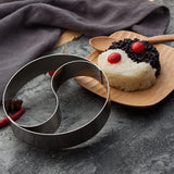 Maxbell Rice Ball Die Nonstick Stainless Steel Cookies Bakeware Mousse Cupcake Ring