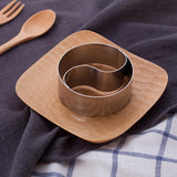 Maxbell Rice Ball Die Nonstick Stainless Steel Cookies Bakeware Mousse Cupcake Ring