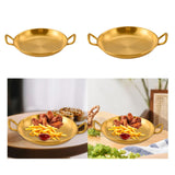 Maxbell Korean Ramen Pot Multipurpose Double Handle Pan Pot Stockpot Kimchi Soup Pot Diameter 13cm